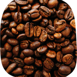 Close Up von Kaffeebohnen