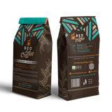 BEU Coffee Robusta Roasted Beans, Medium Roast, Röstkaffee